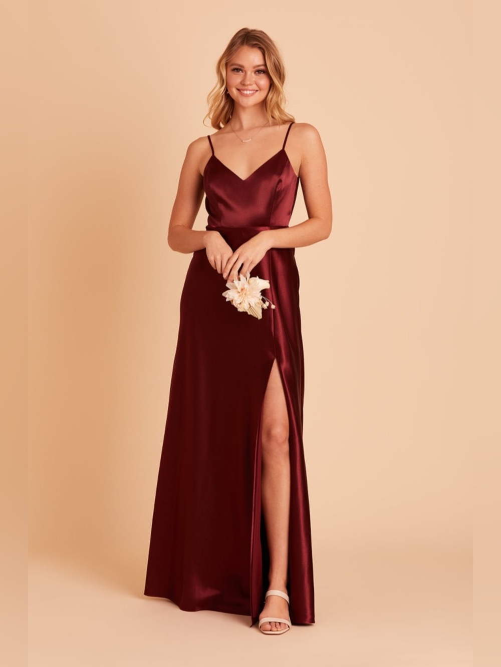 Birdy Grey Jay Dress-Satin Cabernet
